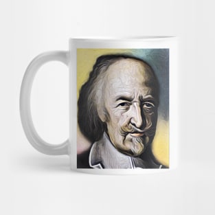 Thomas Hobbes Yellow Portrait | Thomas Hobbes Artwork 9 Mug